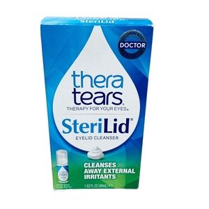 Thera Tears SteriLid Eyelid Cleanser Multi-Use Foam Pump, 1.62 fl oz Sealed New
